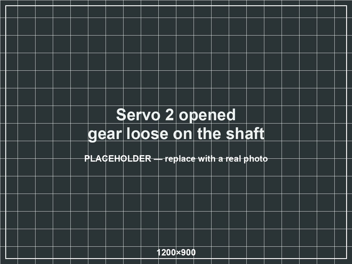 robot3 loose gear